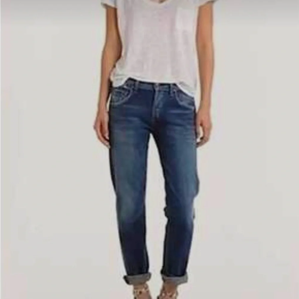 Citizens Of Humanity Dark Blue Ankle Jeans - Picture 1 of 6
